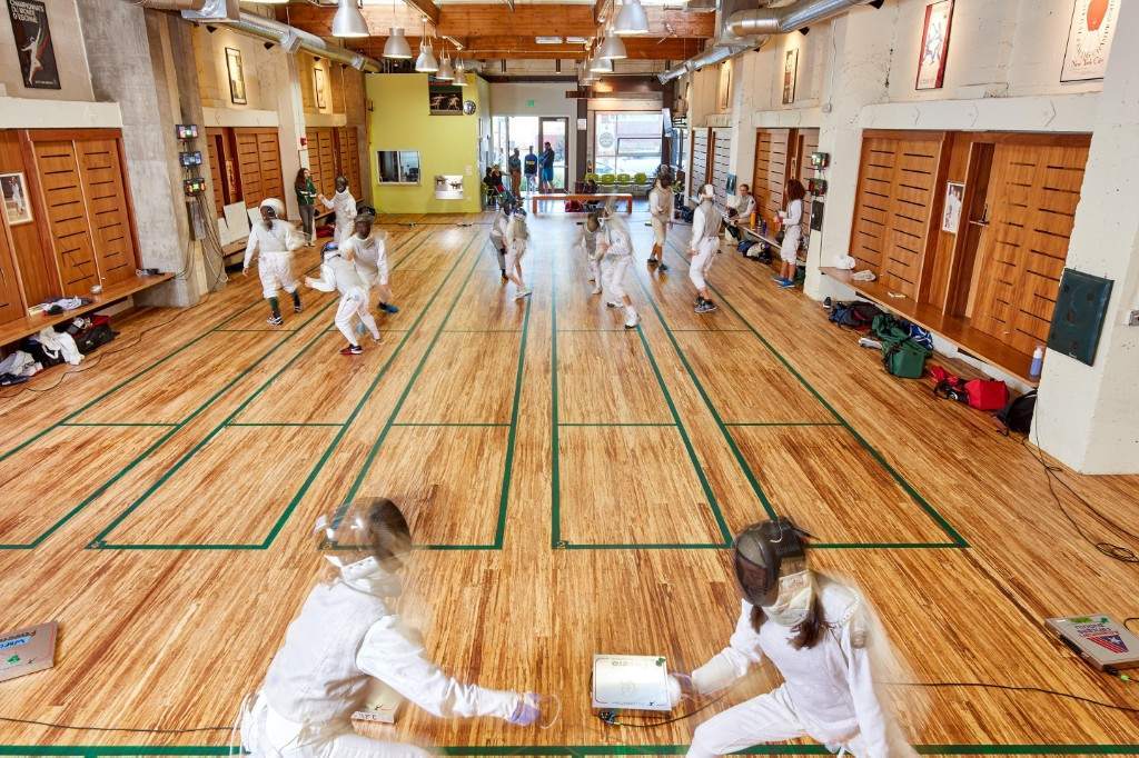 West Berkeley Fencing Club by Alward Construction.