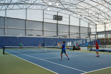 Broadway Tennis Center, Burlingame, Swatt | Miers Architects